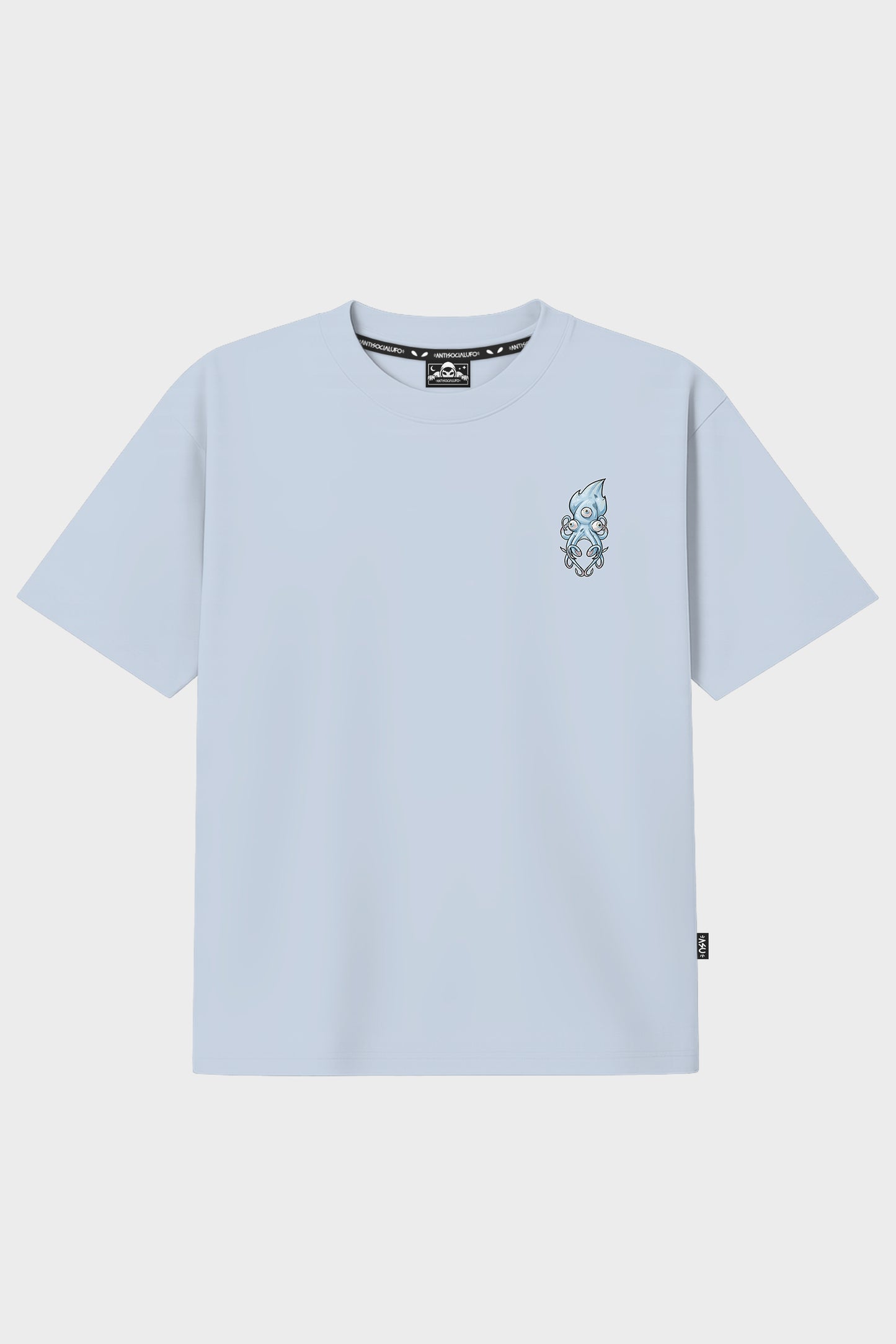 SEA QUEEN OVERSIZE CELESTE T-SHIRT