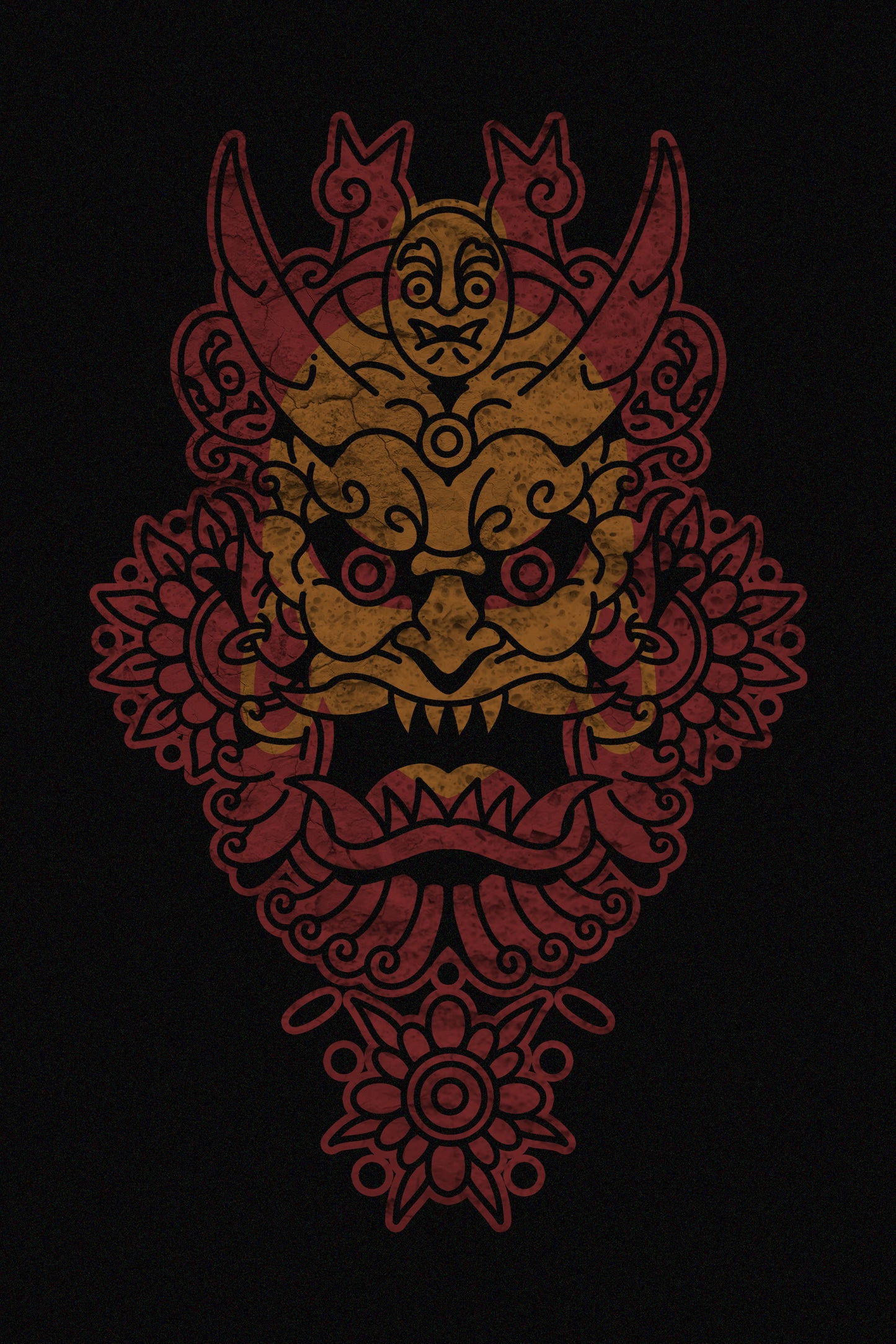 ASU AKUMA OVERSIZE T-SHIRT
