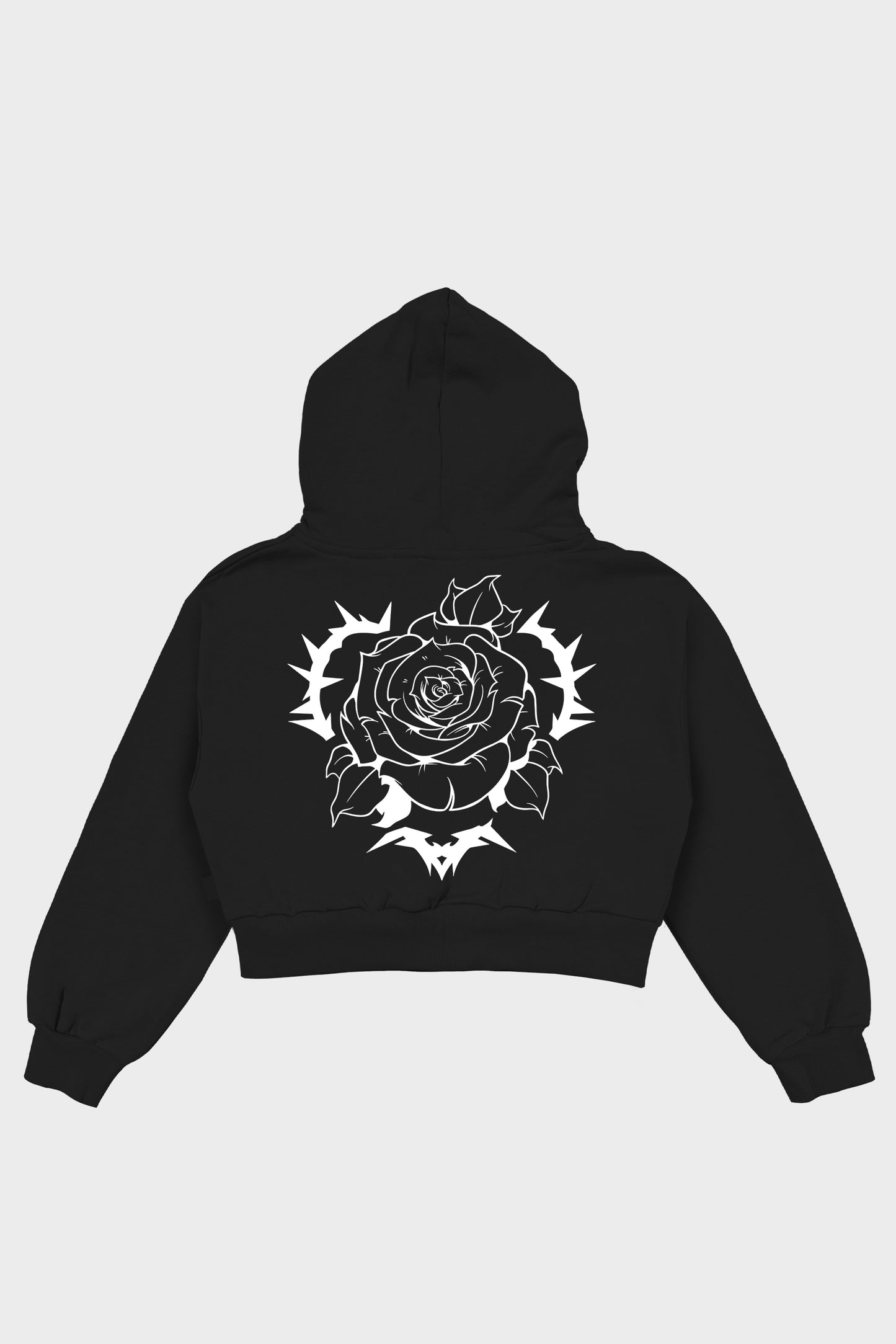 COMPLETO TUTA NERA ROSE