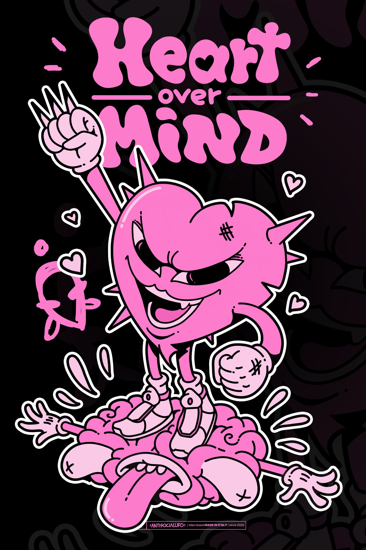 HEART/MIND NEW HOODIE