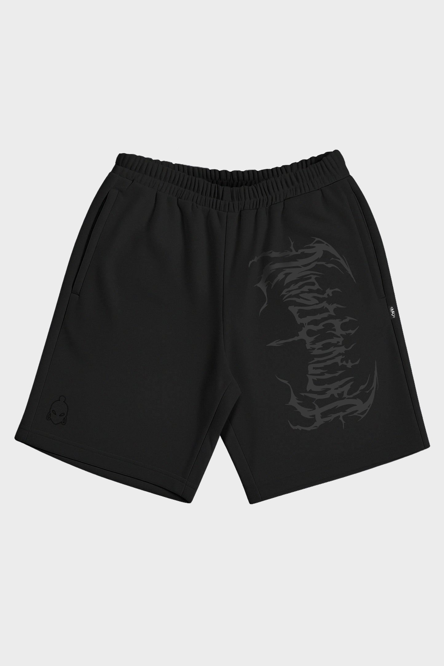 DEATH METAL SHORTS BLACK