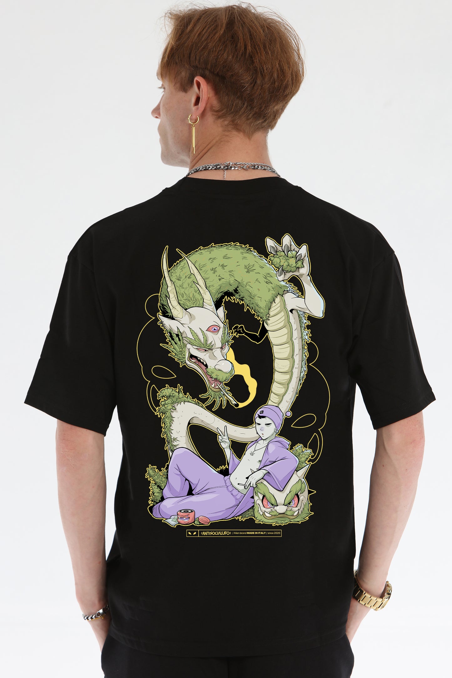 STONED DRAGON OVERSIZE T-SHIRT