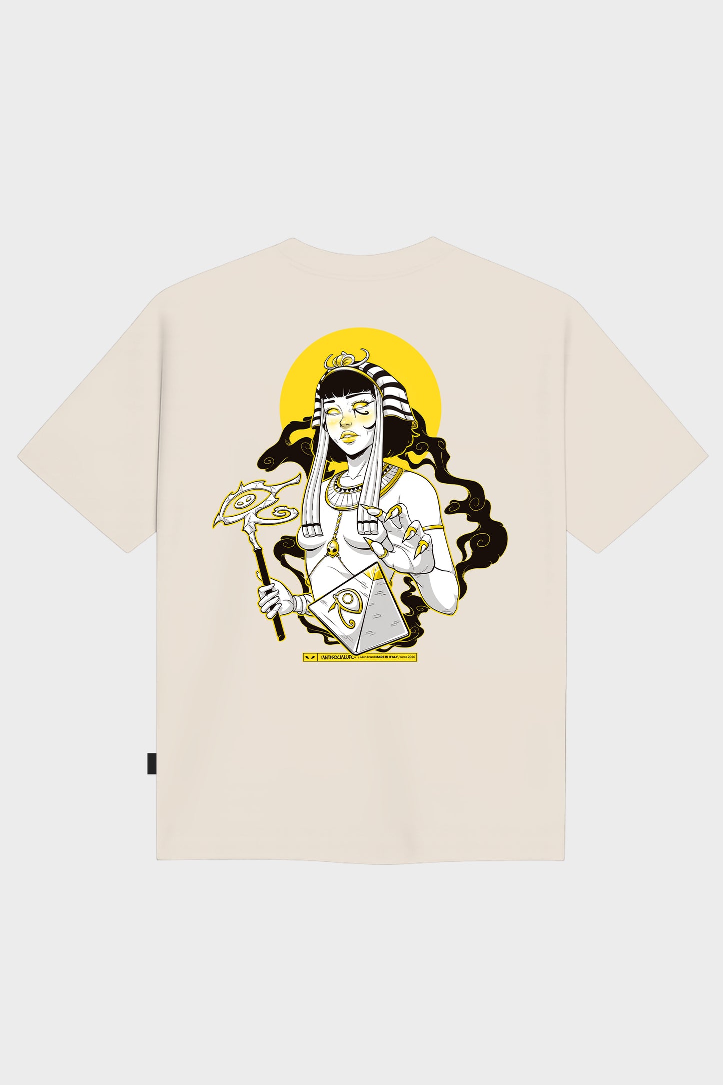LILY EGIPT OVERSIZE NOCCIOLA T-SHIRT