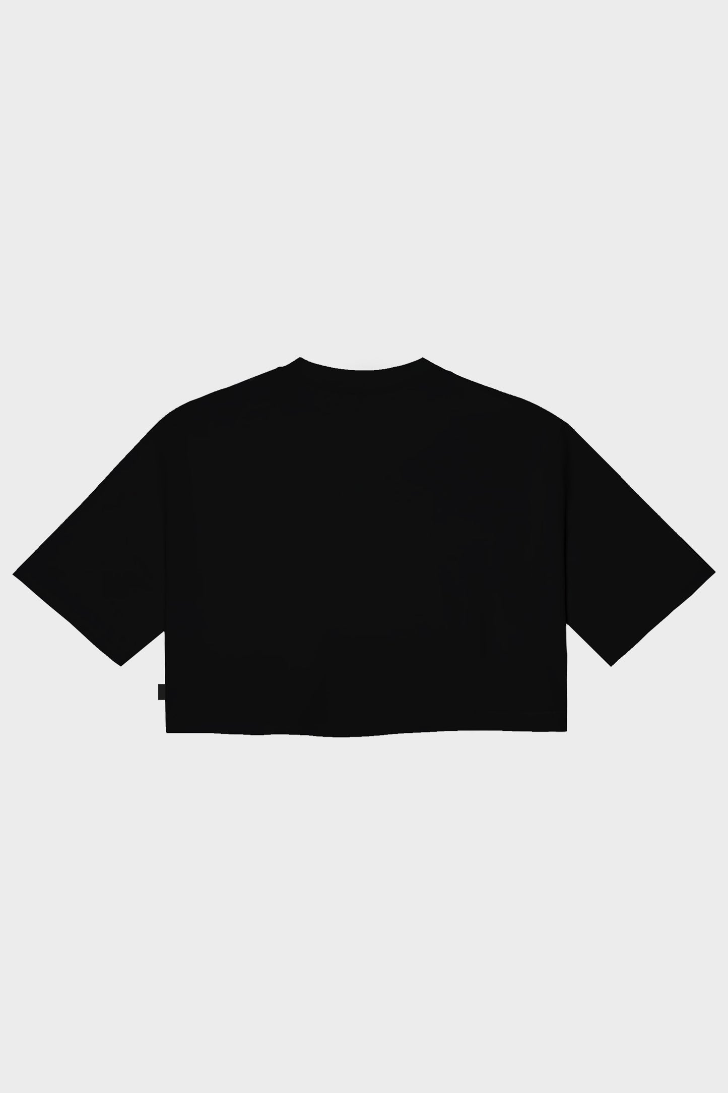 CROP TOP BASIC NERO