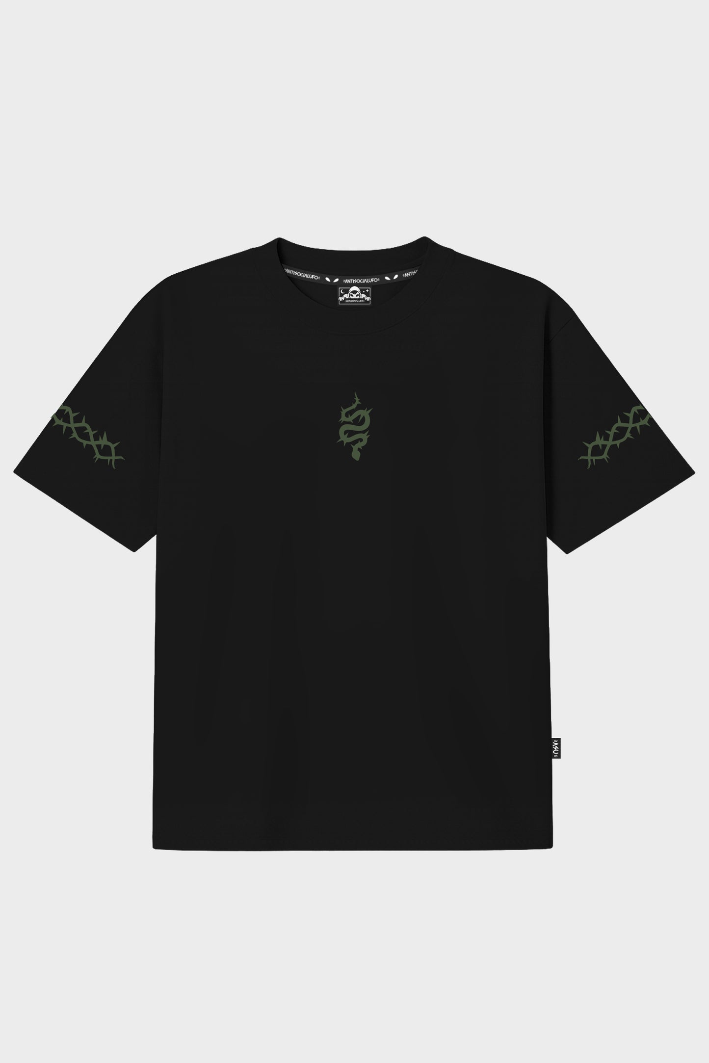 MEDUSA OVERSIZE BLACK T-SHIRT