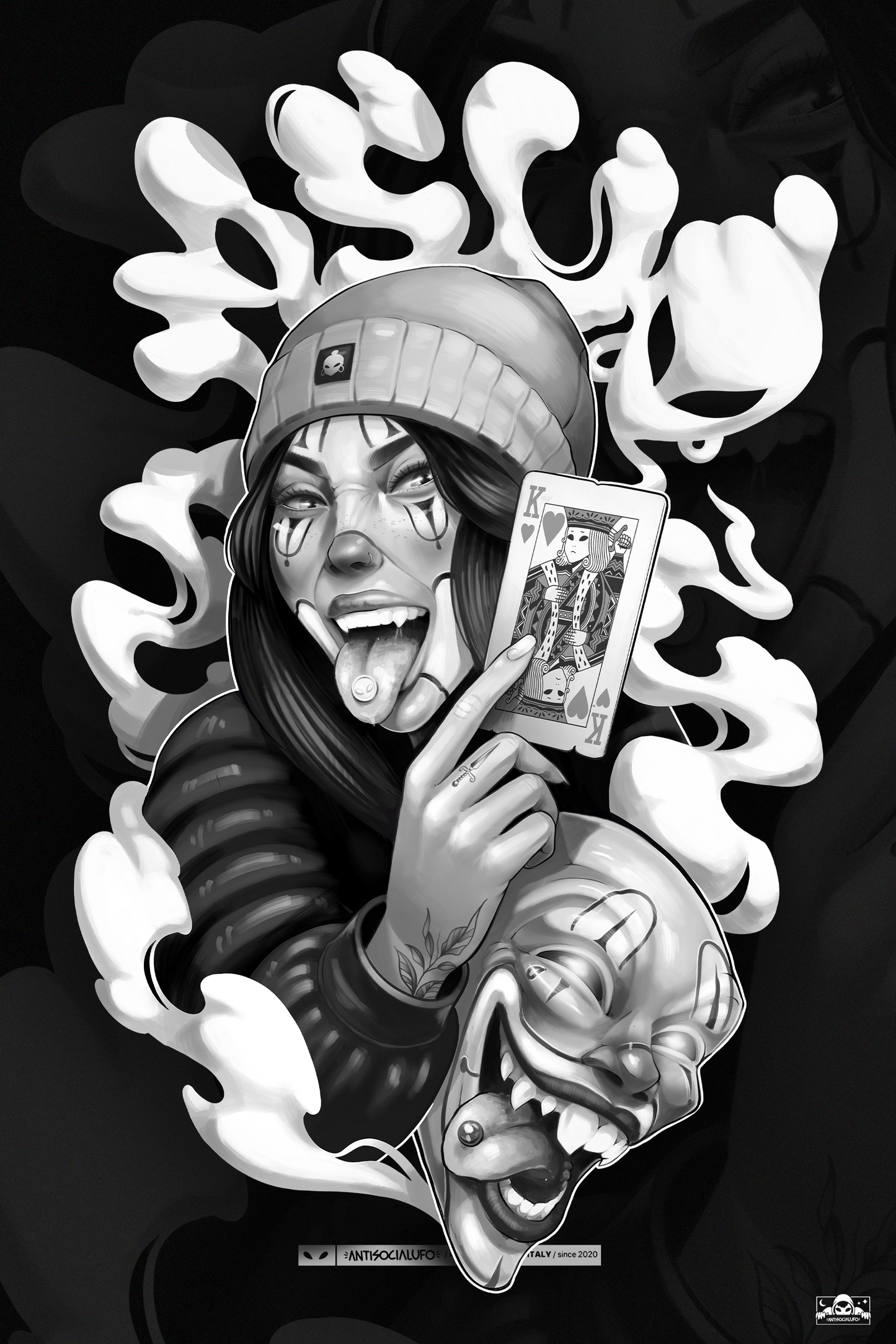 CREWNECK BLACK CHICANO