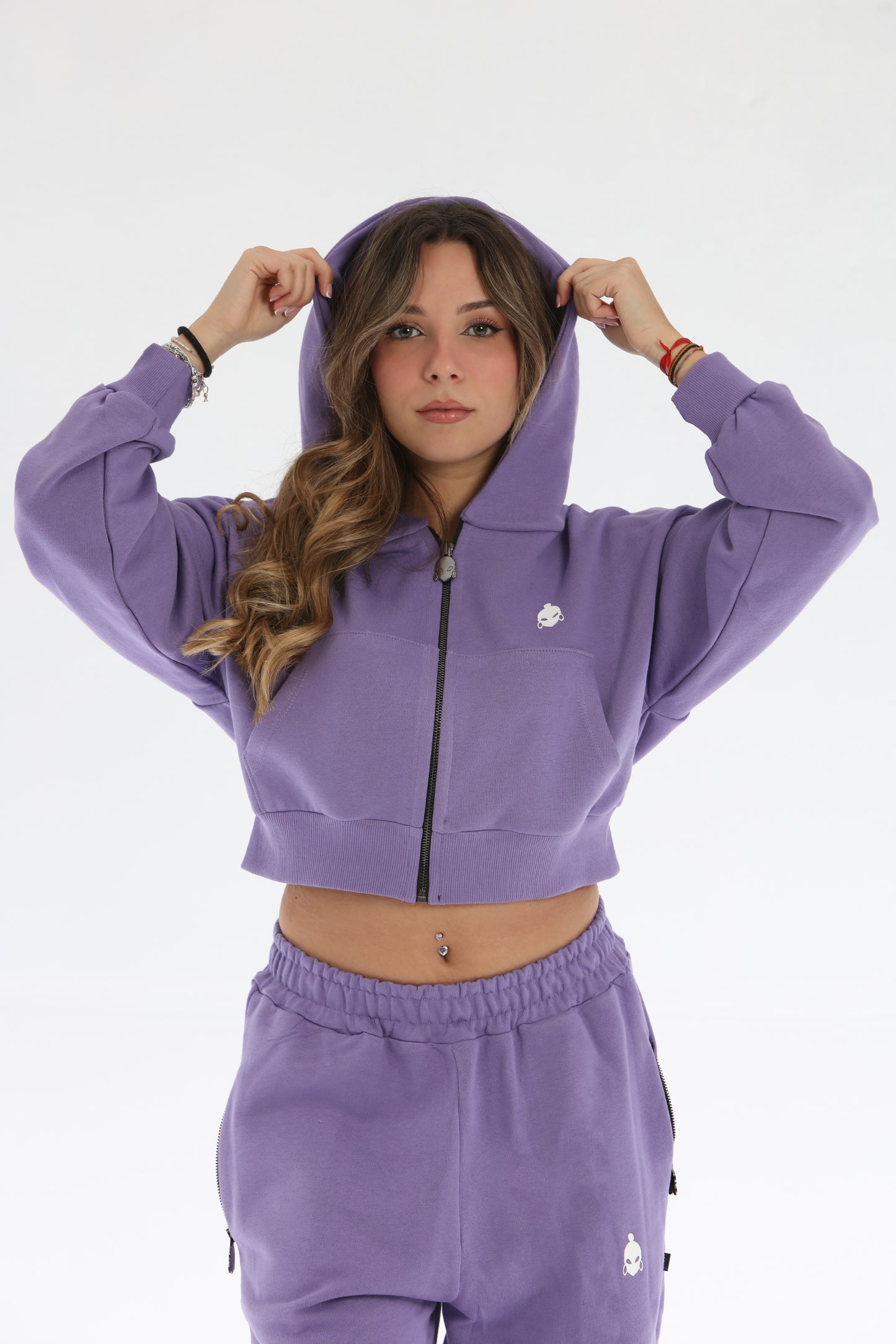 COMPLETO TUTA LOGO LILLA