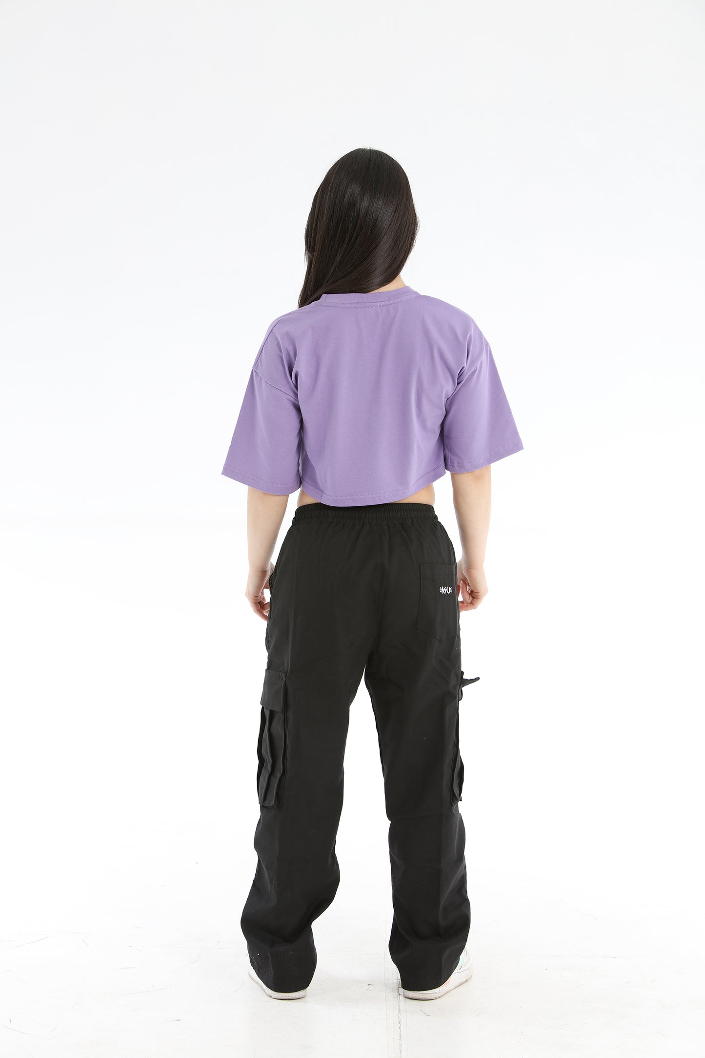 CROP TOP BASIC LILLA