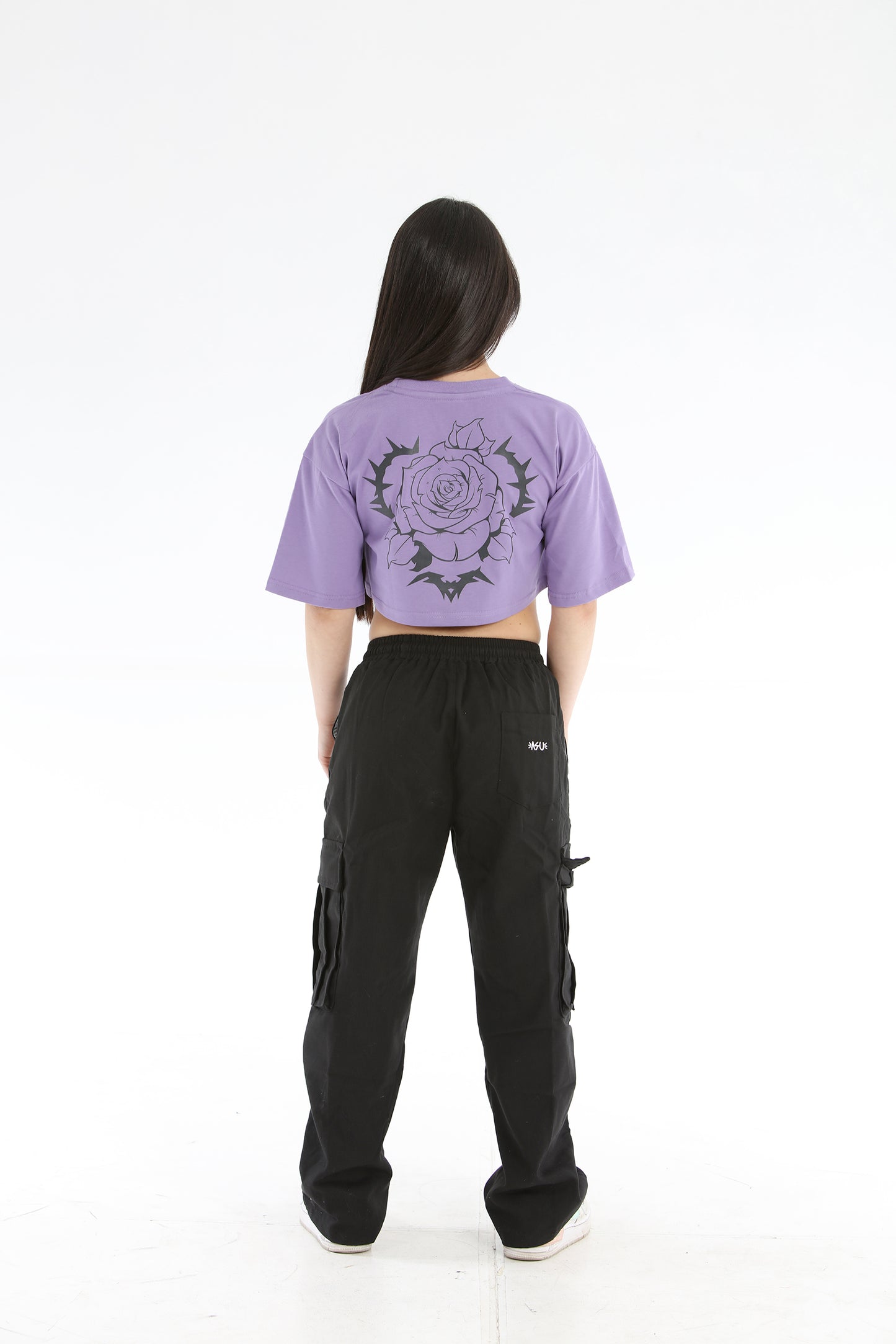 CROP TOP ROSE LILLA