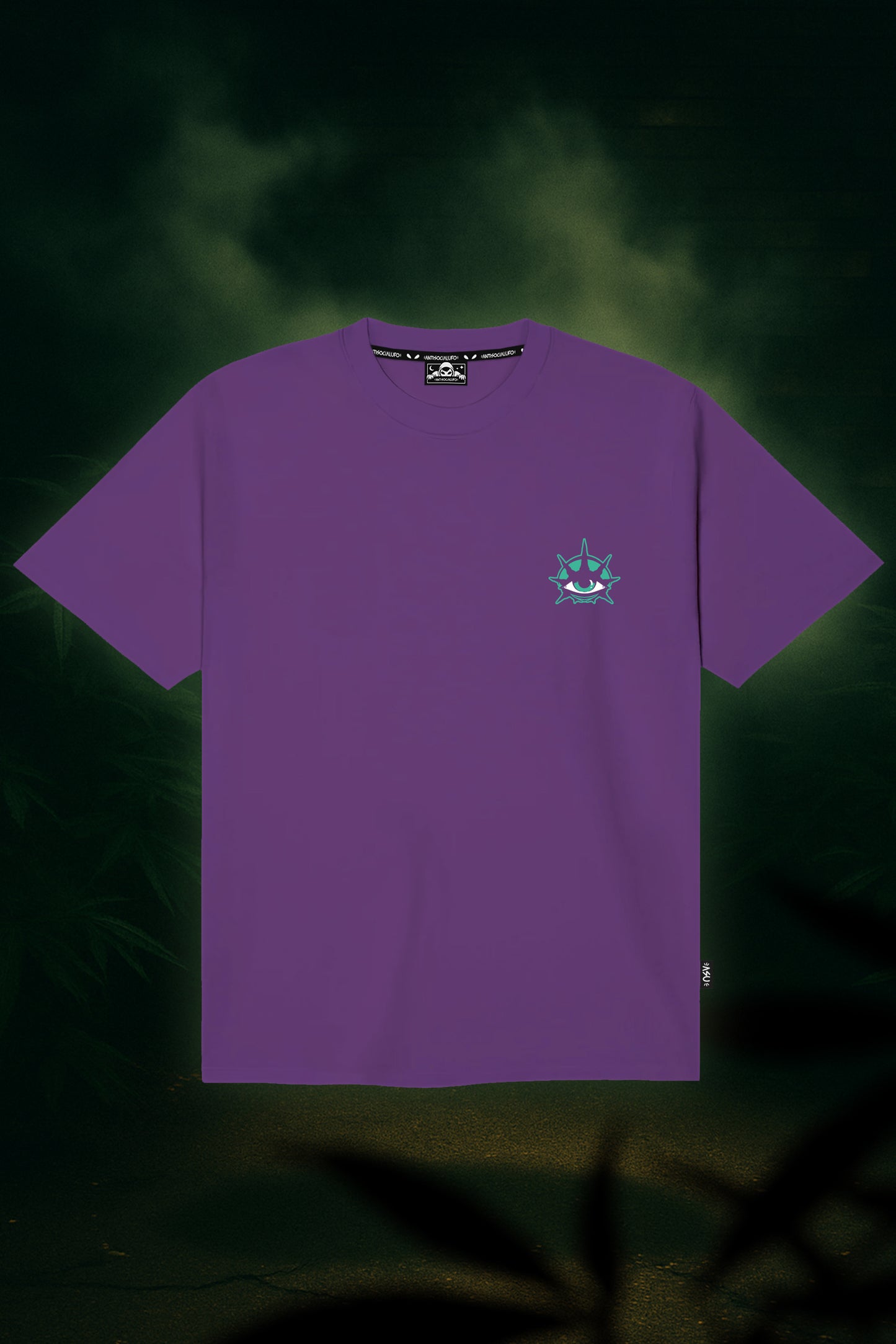 MARY OVERSIZE T-SHIRT PURPLE