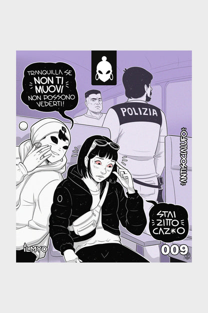 Accendino Uffo&Lily Police-009