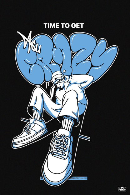 CREWNECK BLACK CRAZY