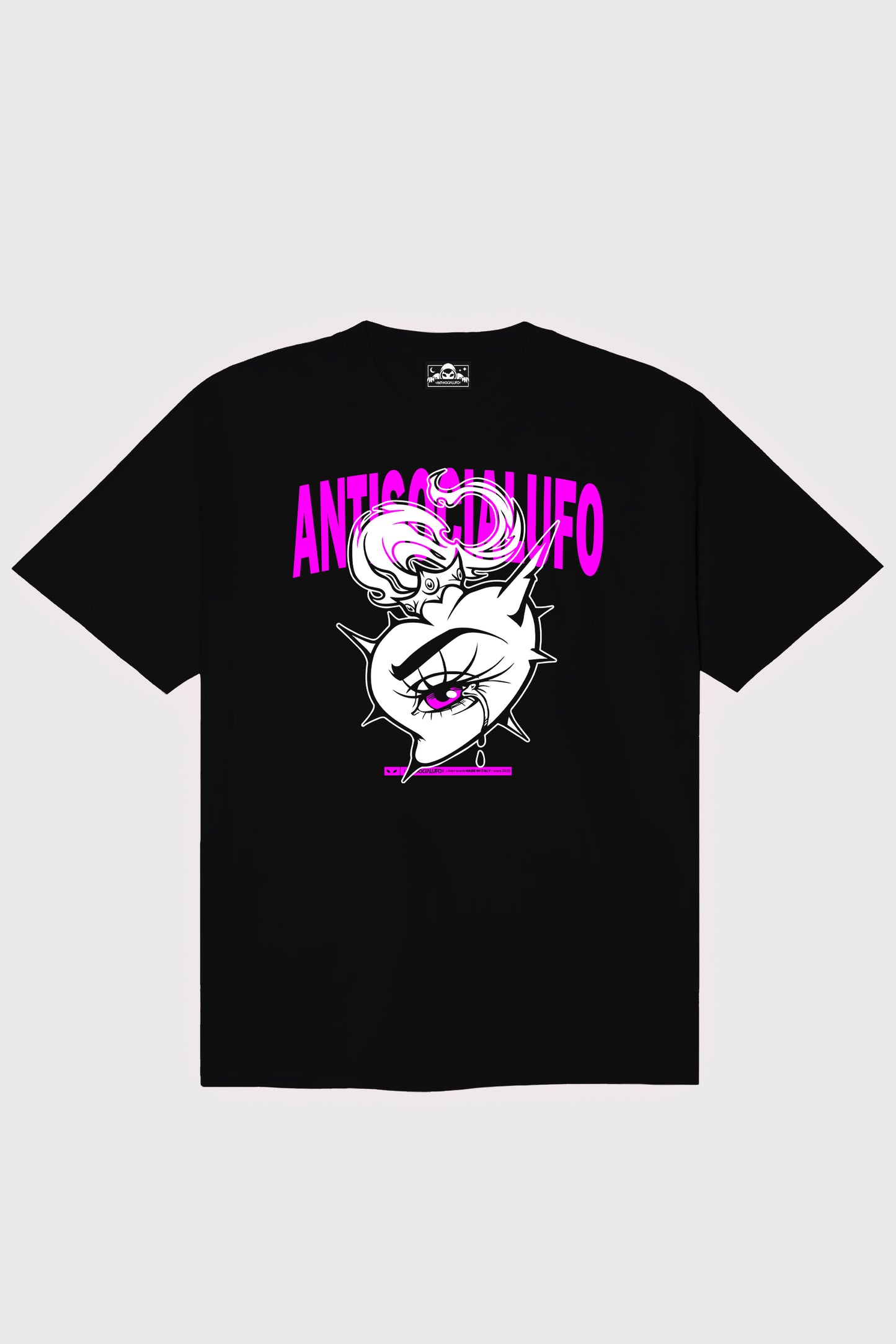 EYE IN LOVE OVERSIZE T-SHIRT BLACK