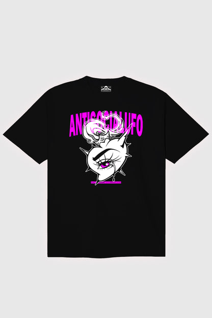 EYE IN LOVE OVERSIZE T-SHIRT BLACK
