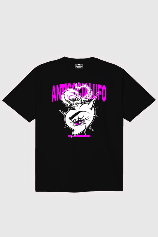 EYE IN LOVE OVERSIZE T-SHIRT BLACK