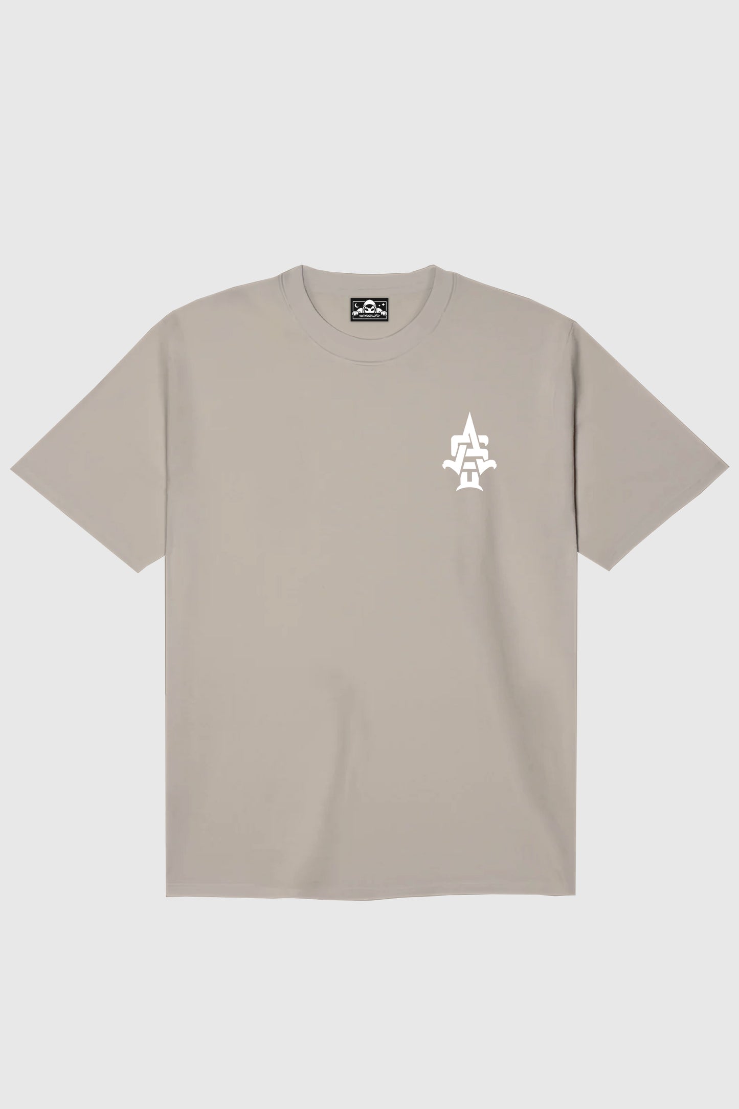 ANGEL STATUE OVERSIZE T-SHIRT BLACK