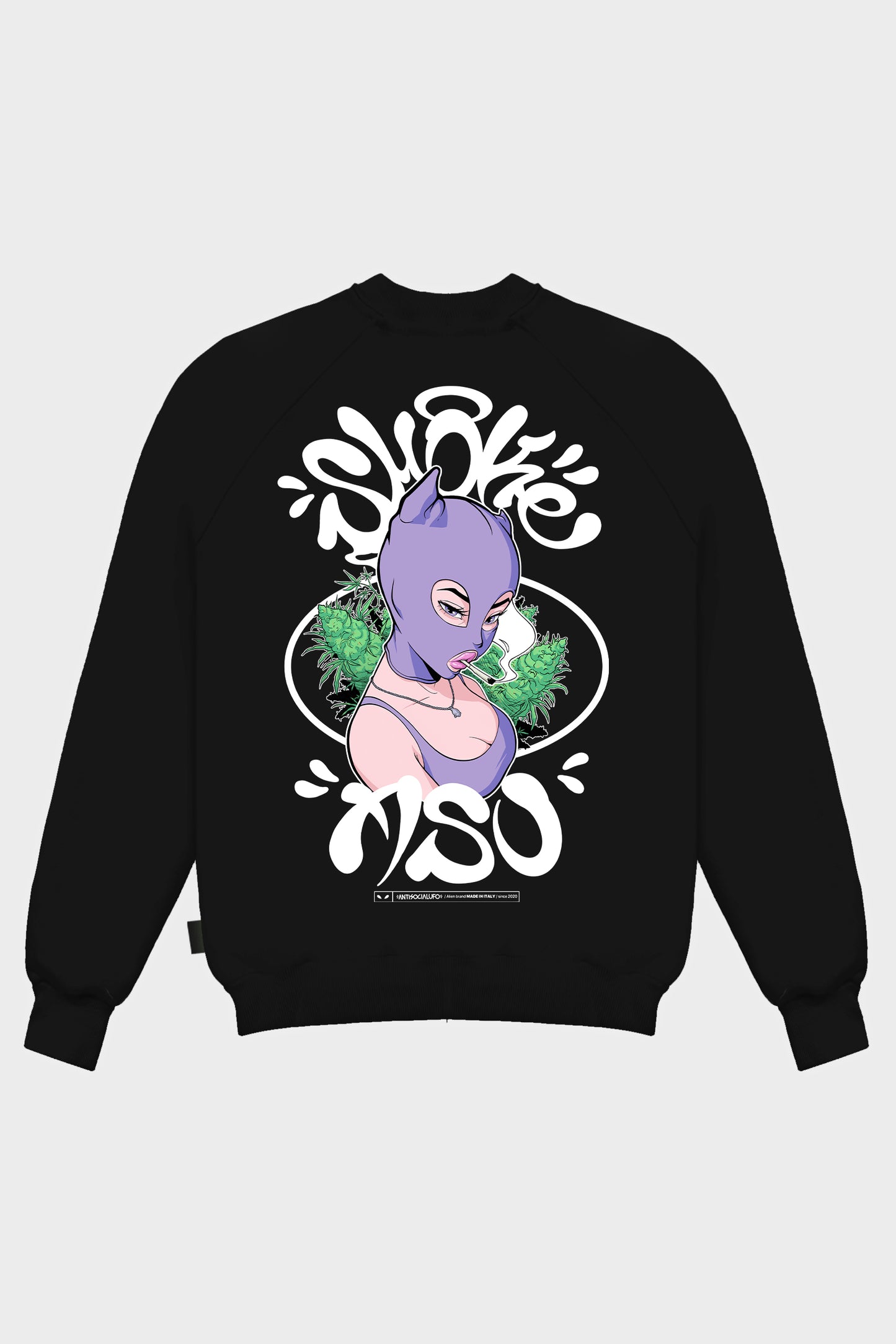 BALACLAVA CREWNECK NERA