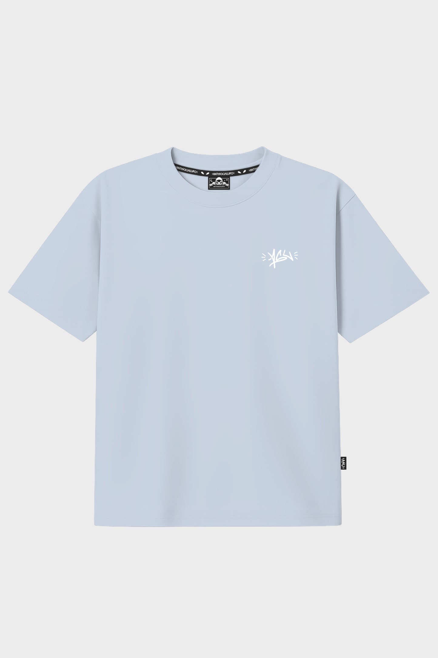BALACLAVA OVERSIZE T-SHIRT CELESTE