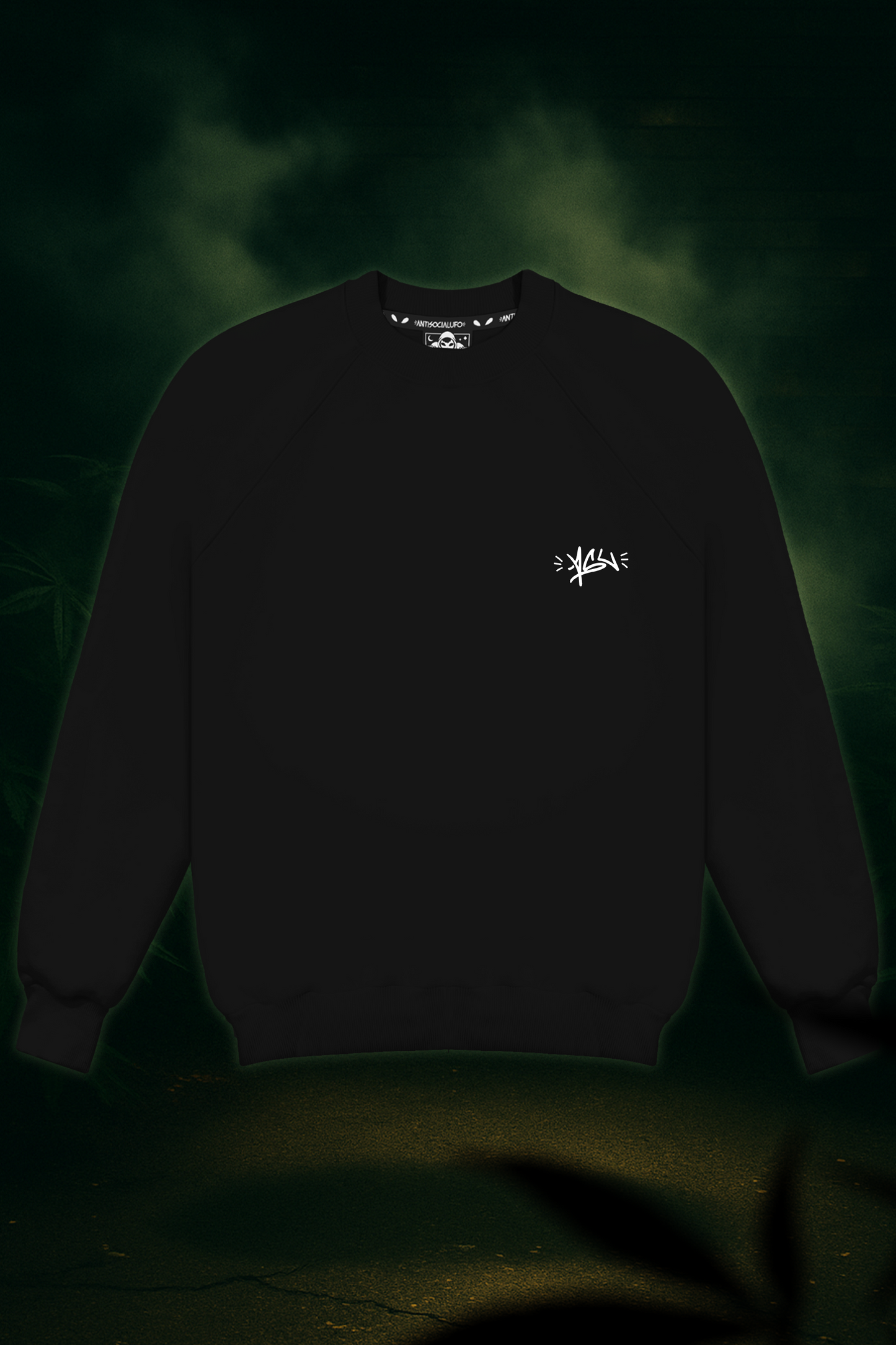 BALACLAVA CREWNECK NERA