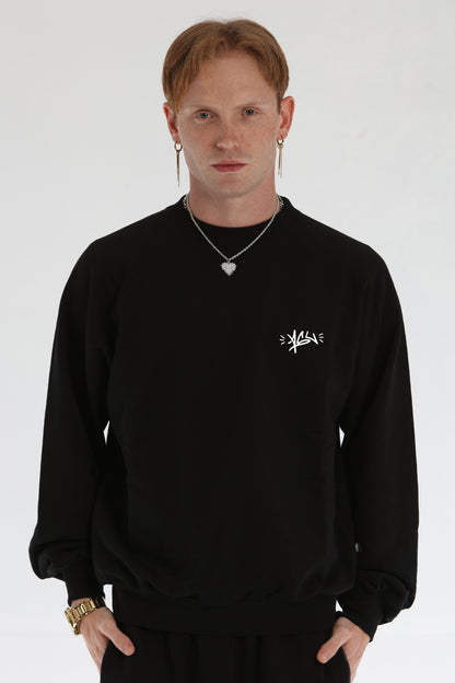 BALACLAVA CREWNECK NERA