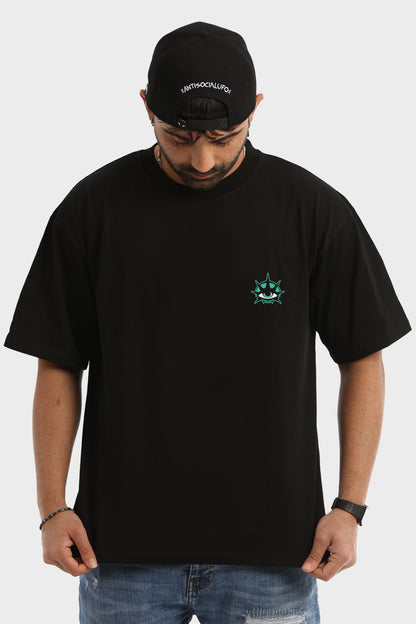 MARY OVERSIZE T-SHIRT BLACK