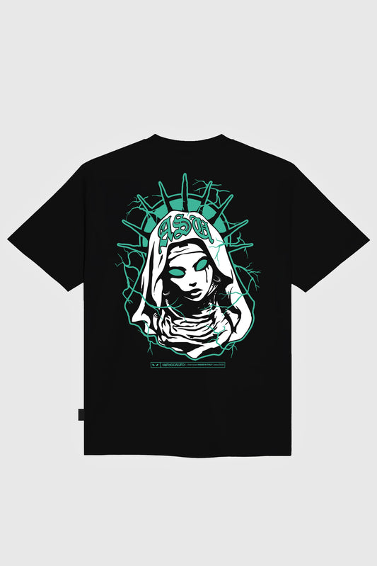 MARY OVERSIZE T-SHIRT BLACK