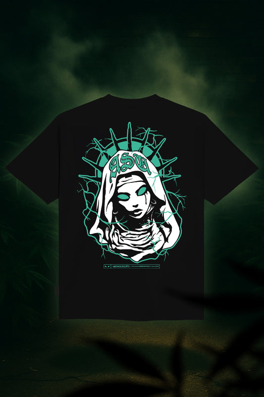 MARY OVERSIZE T-SHIRT BLACK