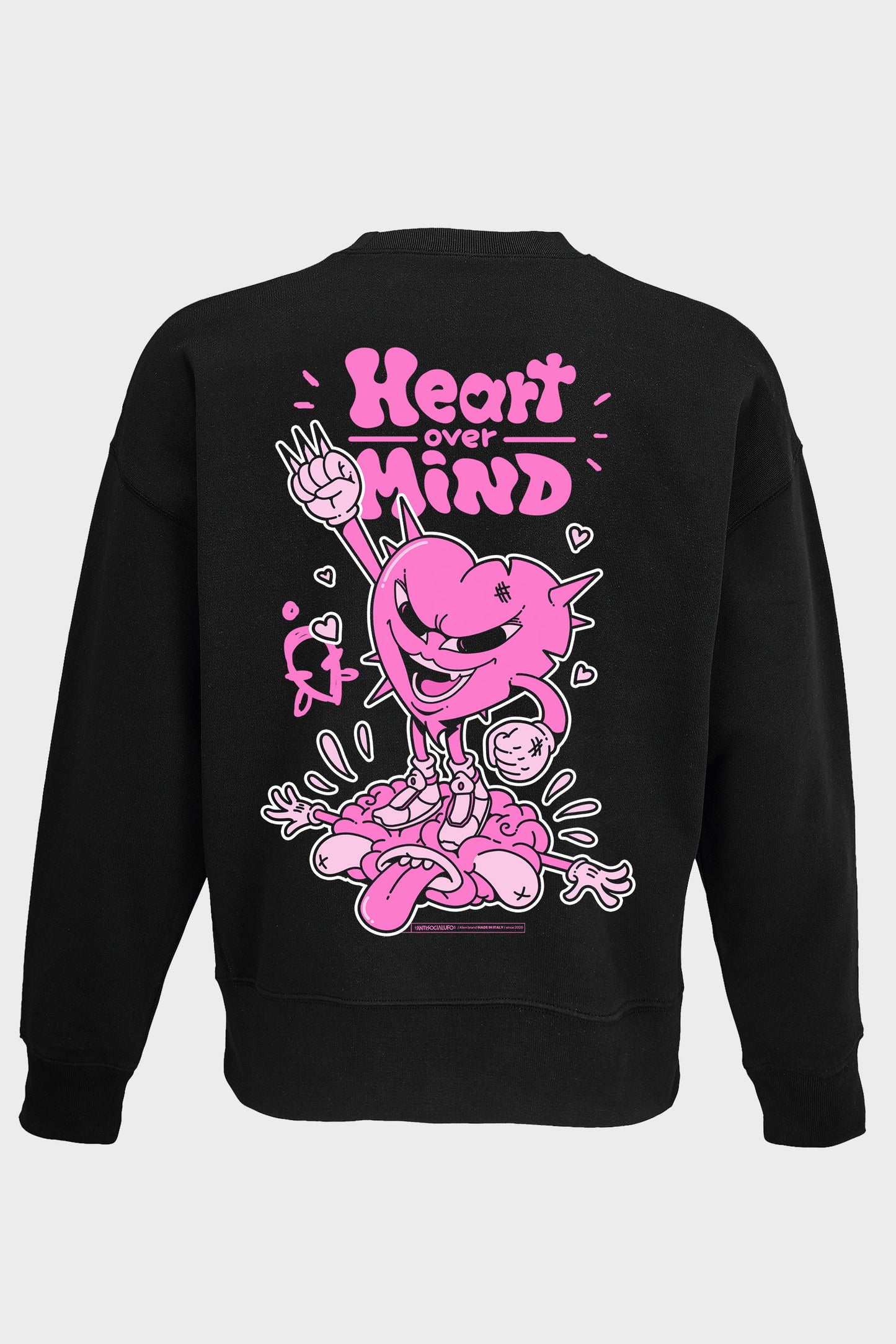 CREWNECK BLACK HEART VS