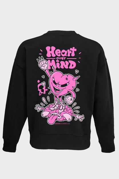 CREWNECK BLACK HEART VS