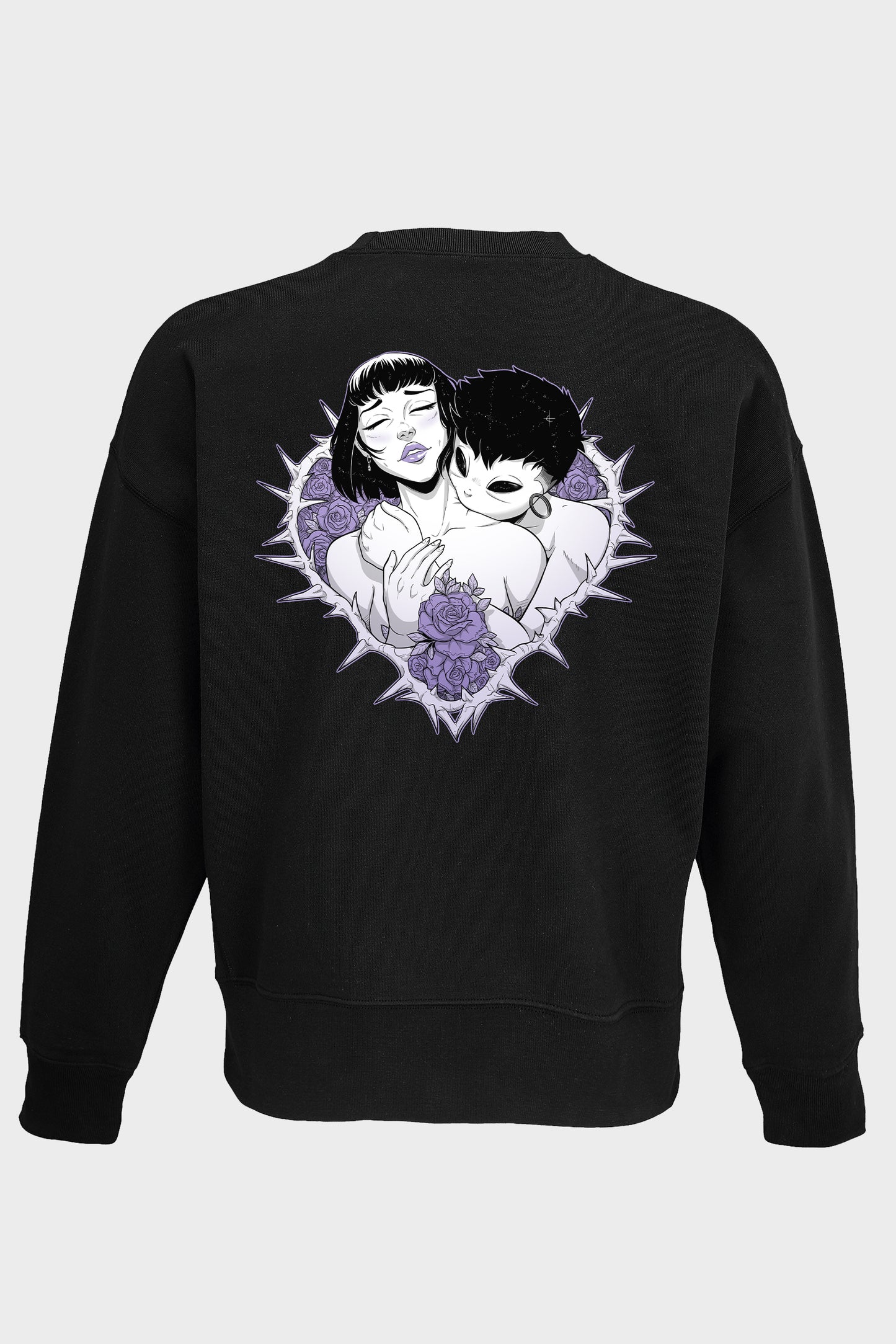 CREWNECK BLACK LOVE