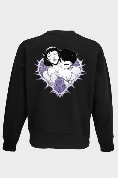 CREWNECK BLACK LOVE