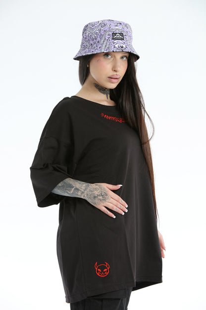 DEMON BLACK OVERSIZE T-SHIRT