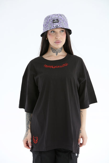 DEMON BLACK OVERSIZE T-SHIRT