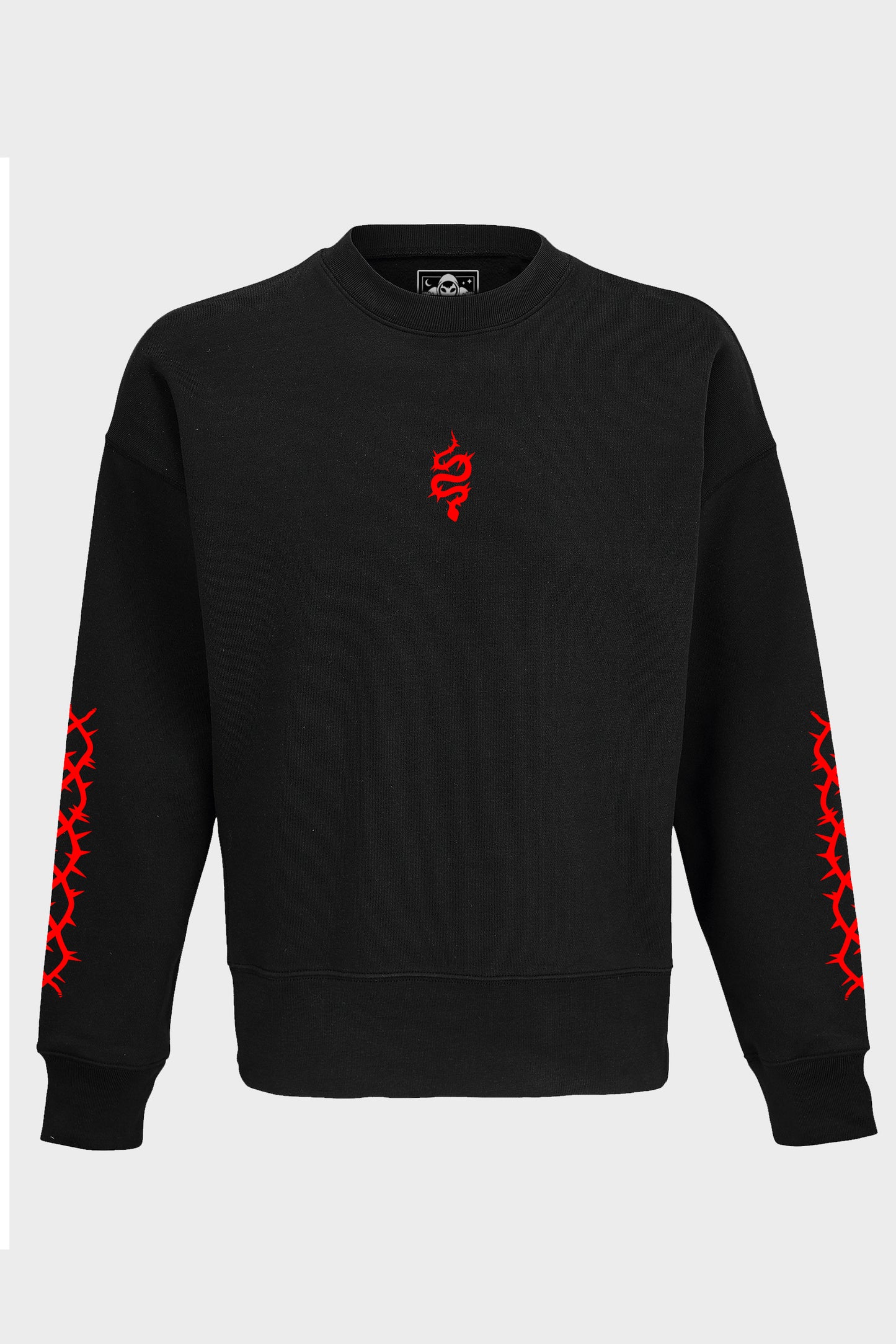 CREWNECK BLACK MEDUSA II