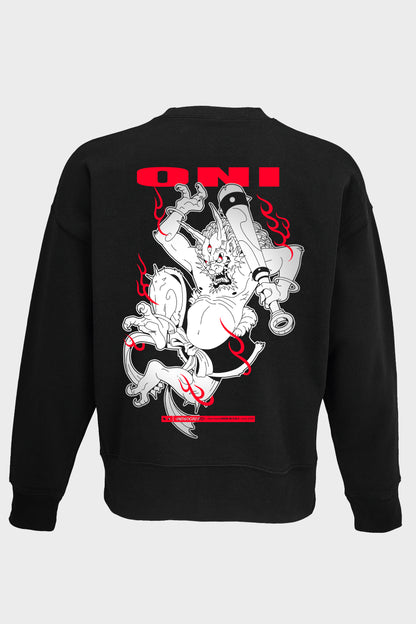 CREWNECK BLACK ONI