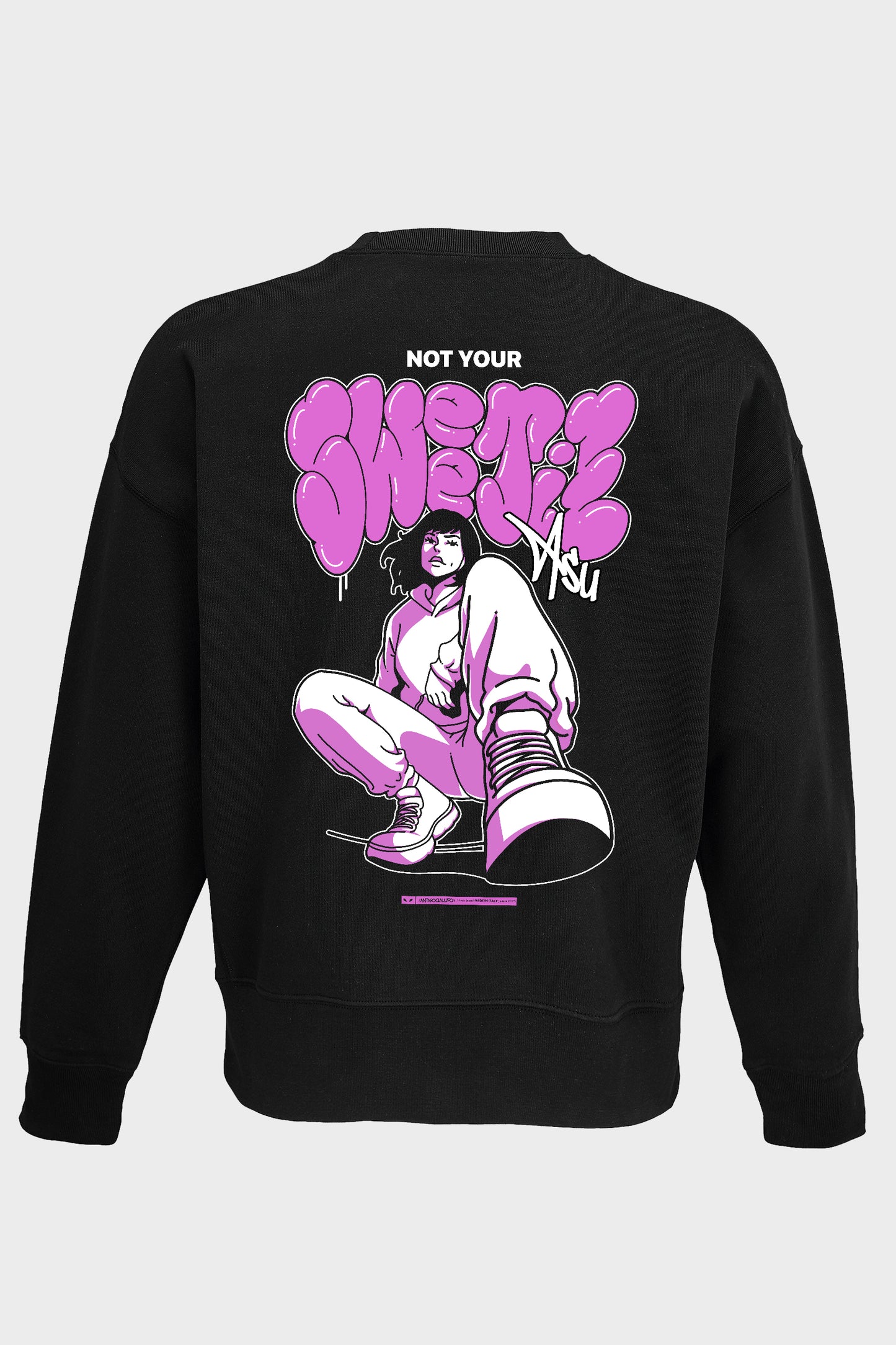 CREWNECK BLACK SWEETIE