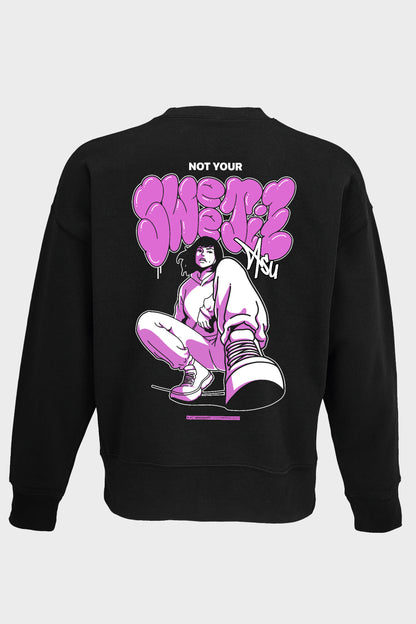 CREWNECK BLACK SWEETIE