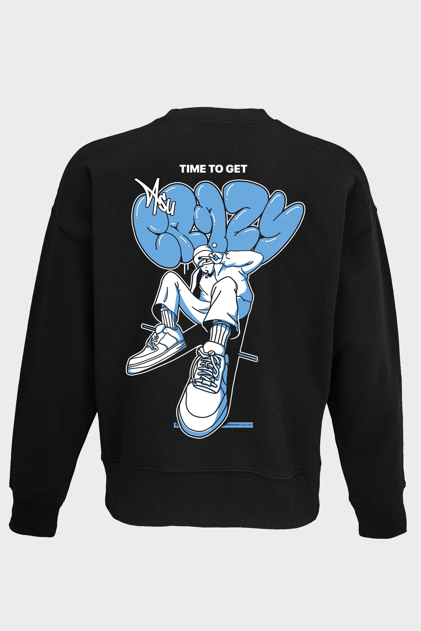 CREWNECK BLACK CRAZY