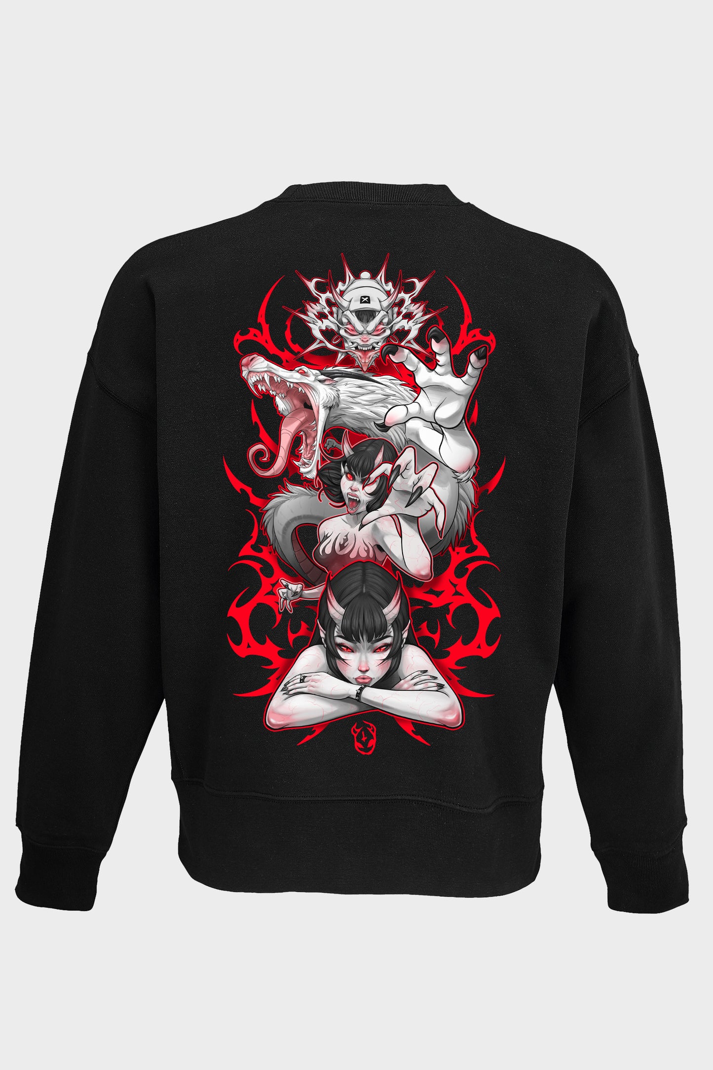 CREWNECK BLACK DEMON III