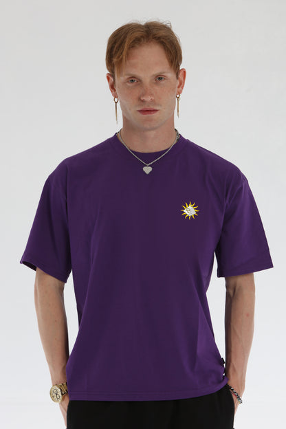 LILY EGIPT OVERSIZE VIOLA T-SHIRT