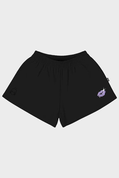 KISS SHORTS GIRL BLACK