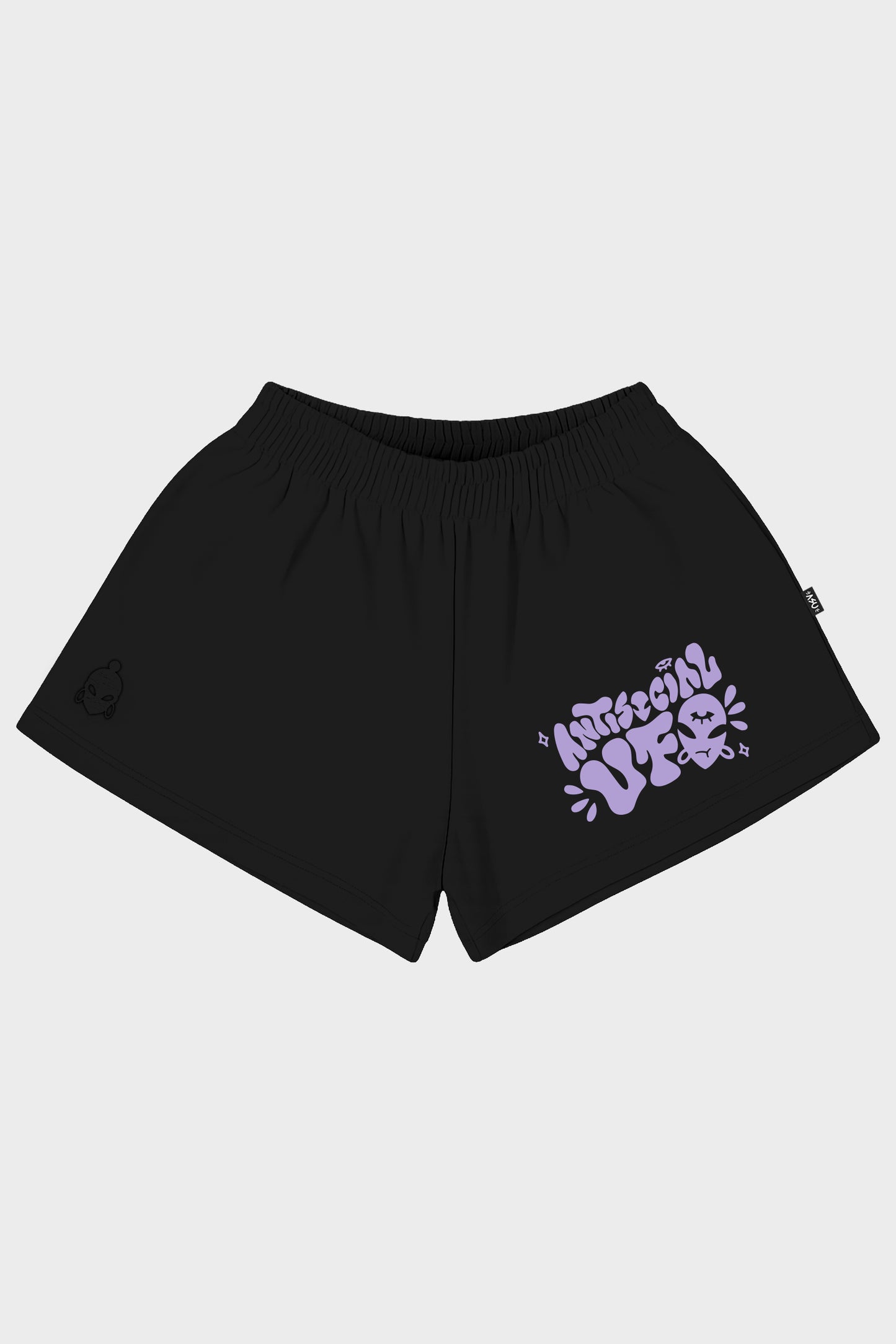 ANTISOCIALUFO SHORTS GIRL BLACK