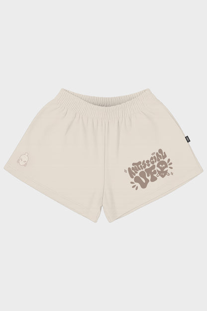 ANTISOCIALUFO SHORTS GIRL NOCCIOLA