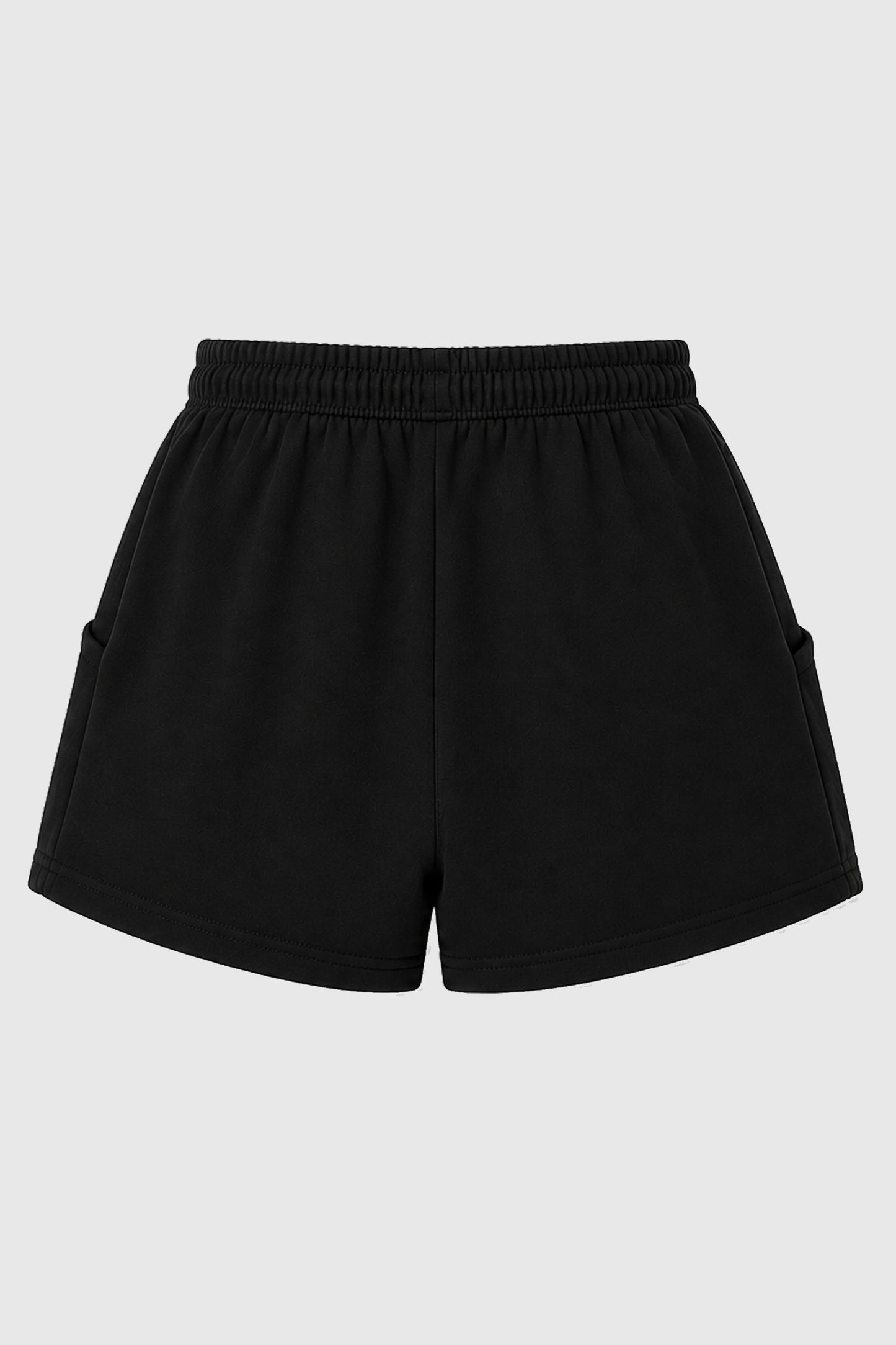 MIRROR SHORTS GIRL BLACK