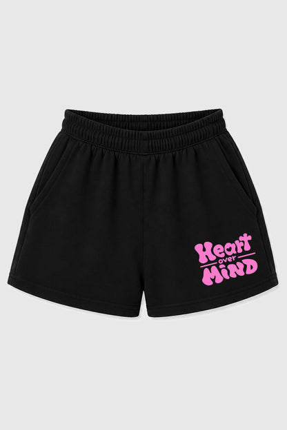 HEART/MIND SHORTS GIRL BLACK