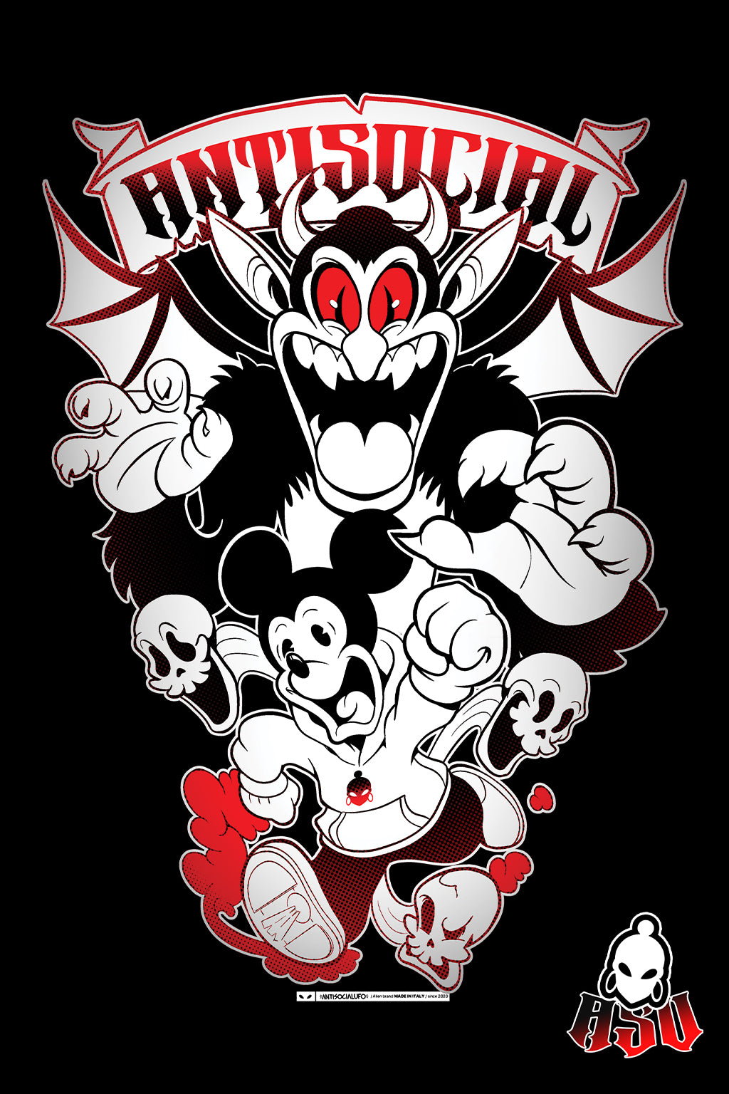 CREWNECK DEVIL ANTISOCIAL
