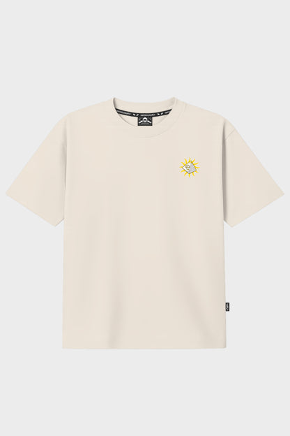 LILY EGIPT OVERSIZE NOCCIOLA T-SHIRT