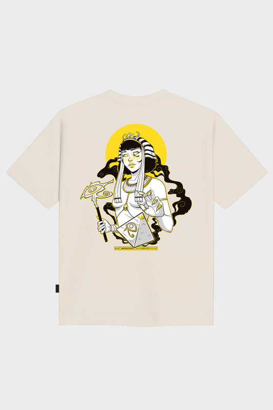 LILY EGIPT OVERSIZE NOCCIOLA T-SHIRT
