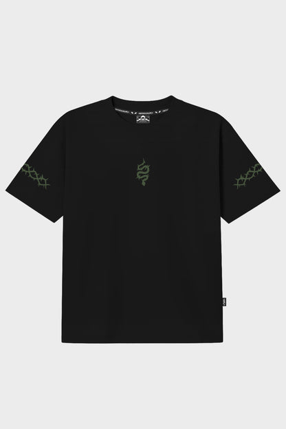 MEDUSA OVERSIZE BLACK T-SHIRT
