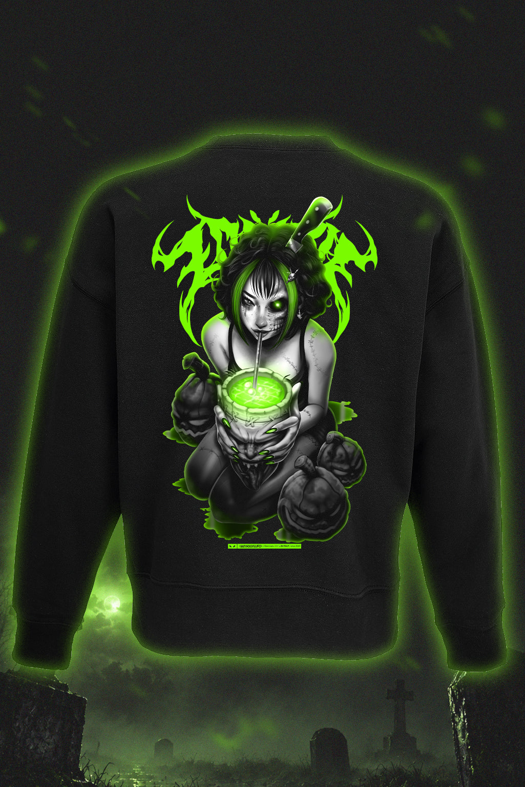 ZOMBIE CREWNECK